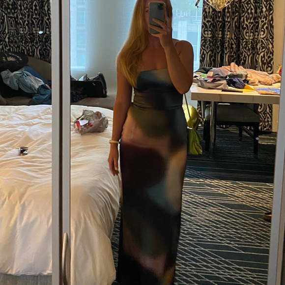 Reformation Frankie Silk Dress - Picture 2 of 5